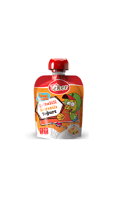 EKER KRAL SAKIR SEFTALI KAYISI YOGURT 8x65GR (yaourt a boire gout abricot)