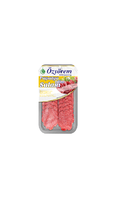 OZYOREM PAPATYA SALAMI 80 GR (tranches de salami)