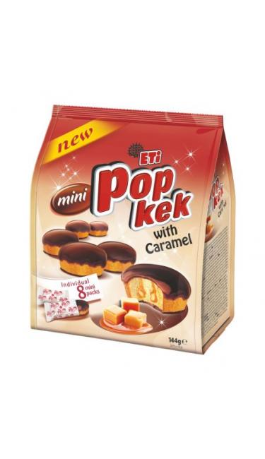 ETI POPKEK CARAMEL 144 GR (mini-cake caramel- chocolat)