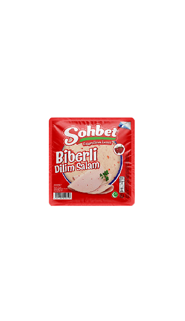 OZYOREM SOHBET BIBERLI DILIM 200 GR (tranches de salami poulet pimenté)