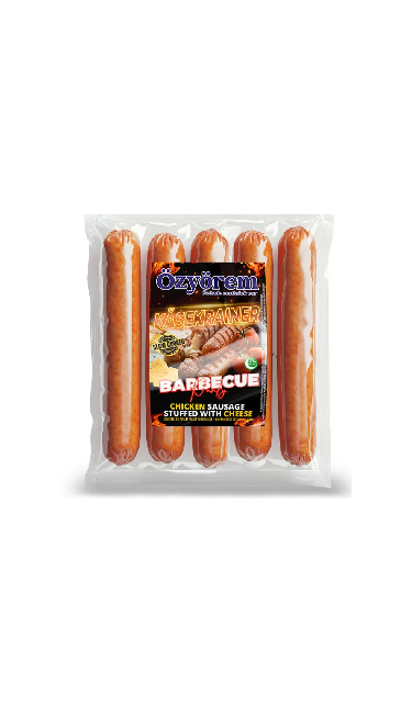 OZYOREM PEYNIRLI SOSIS BBQ 7X500gr (saucisse poulet au fromage)