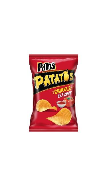 DOGUS PATOS PATATOS TIRTIKLI KETCAP 100 GR (chips ketchup ondule )