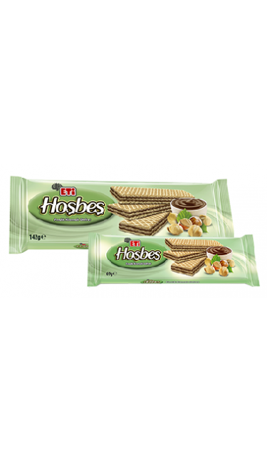 ETI HOSBES GOFRET FINDIKLI 20X142 GR (gaufrette à la noisette)