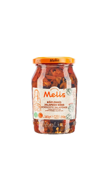 MELIS DILIM KOZLENMIS JALAPENO BIBER TURSUSU 370ML (saumure de piment  jalapeno)