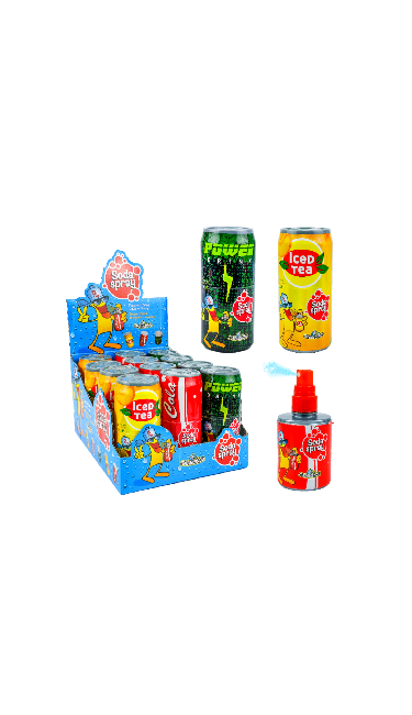 FUNNY CANDY SODA SPRAY 12X60ML