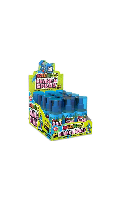 SHAKE & SPRAY BLUE RAZZ X12