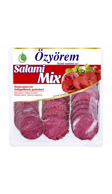 OZYOREM SALAMI MIX 100 GR (PROMO) ( mini tranche de salami mix )