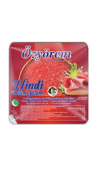 OZYOREM HINDI DILIM 200 GR (tranches de salami dinde)