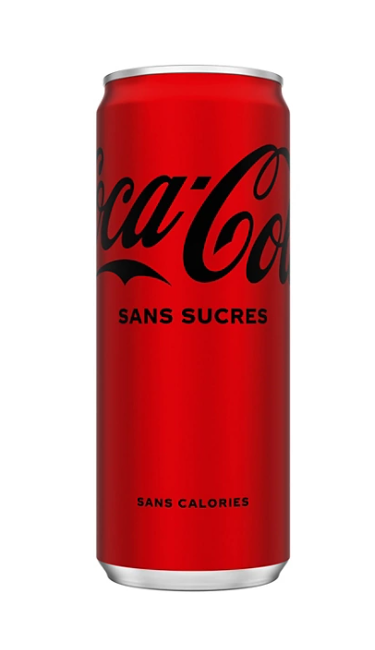 COCA COLA ZERO 330 ML CANETTE