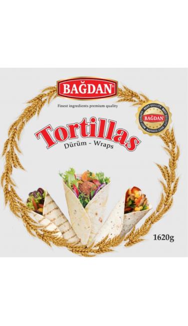 BAGDAN DURUM TORTILLA (6x18pcs) 30 CM 1620GR (tortillas)