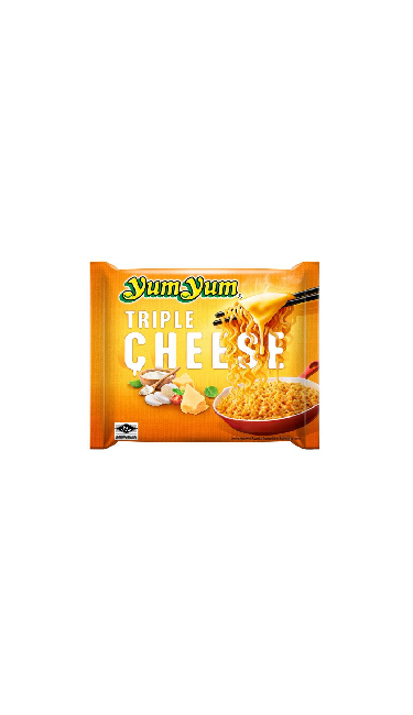 YUMYUM TRIPLE CHEESE 100GR (nouille 3 fromages)