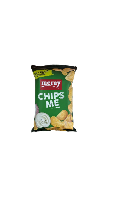 MERAY CHIPS OIGNON CREME 10X110 GR