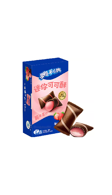 OREO CRISPY COOKIES FRAISE 24X40GR