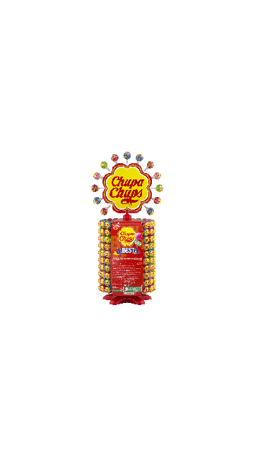 CHUPA CHUPS LUTSCHERRAD 200PCS