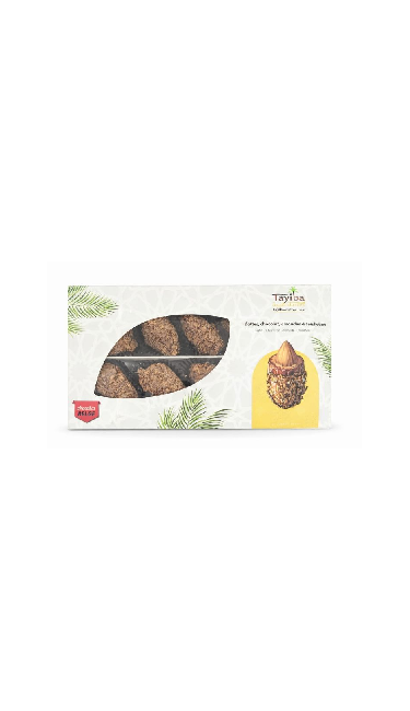 TAYIBA DATTES ENROBEES CHOCOLATS AMANDE FEUILLETINE 15x200g