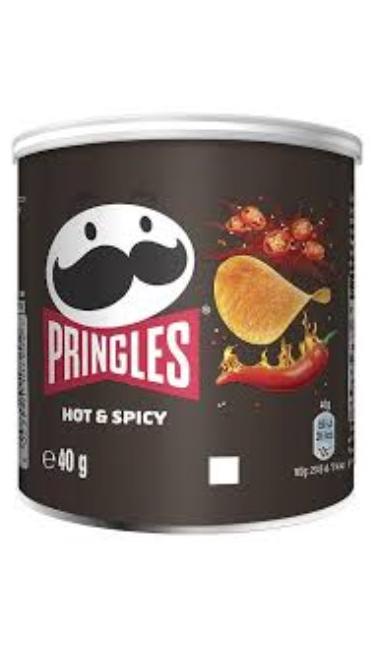PRINGLES. MINI ACI (hot spicy) 12X40GR