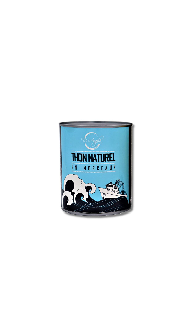 THON NATUREL EN MORCEAUX 6X800G