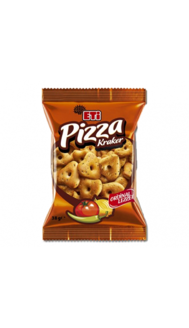 ETI PIZZA KRAKER 95 GR (cracker goût pizza) yeni