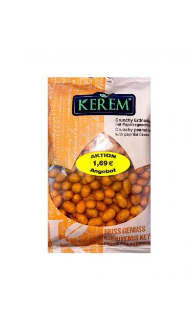 KEREM SOSLU FISTIK 12x200GR (cacahuète croquant enrobées au paprika)