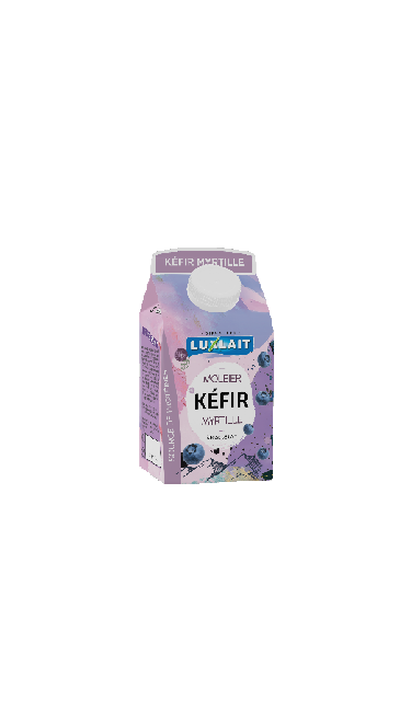 LUXLAIT KEFIR SAVEUR MYRTILLE - 1,5 % MG - 500 ml
