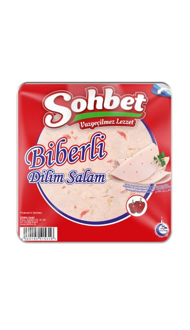 OZYOREM SOHBET BIBERLI DILIM 200 GR (tranches de salami poulet pimenté)