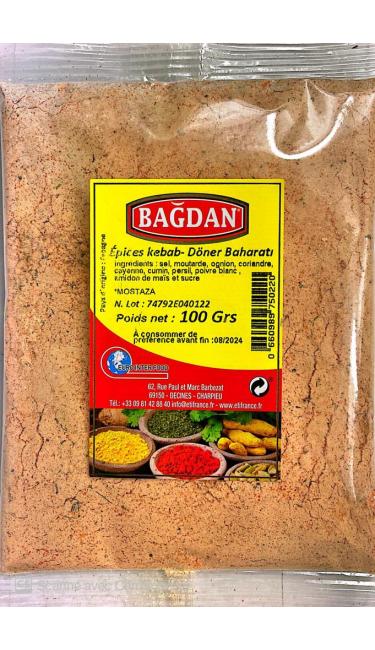 BAGDAN KEBAB HARCI 100 GR (epices kebab)