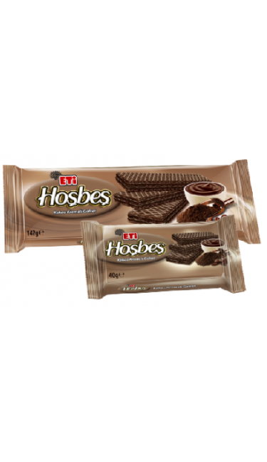 ETI HOSBES GOFRET CACAO 20X142 GR (gaufrette tout choco)