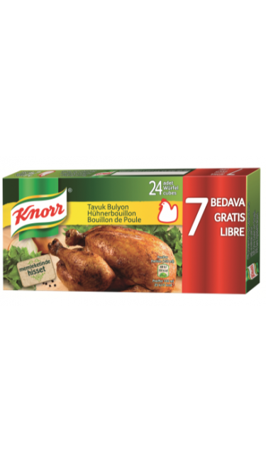 KNORR TAVUK BULYON 240 GR (bouillon de poulet)