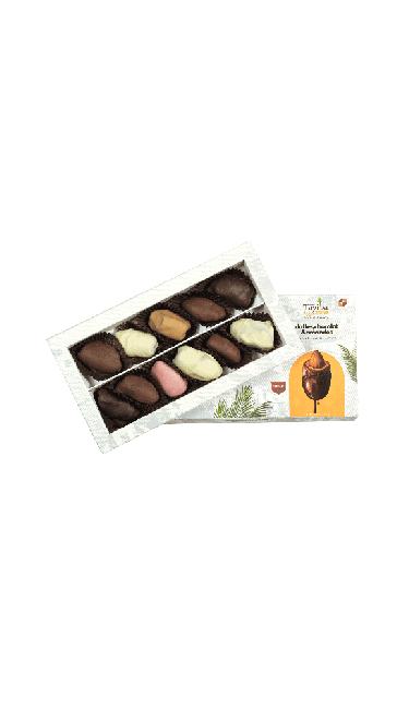TAYIBA DATTES ENROBEES CHOCOLATS AMANDE 15x200g