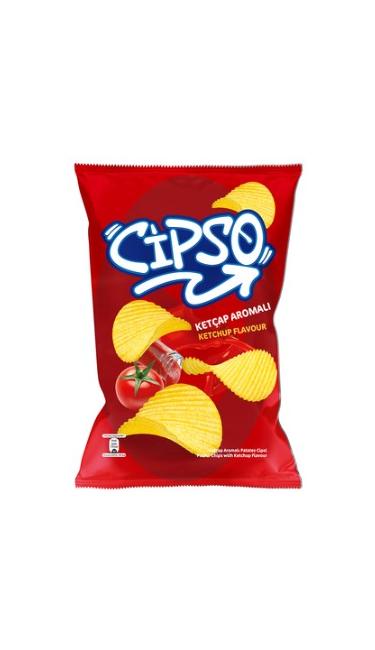 DOGUS CIPSO TIRTIKLI KETCAP 24x104 GR (chips ketchup)