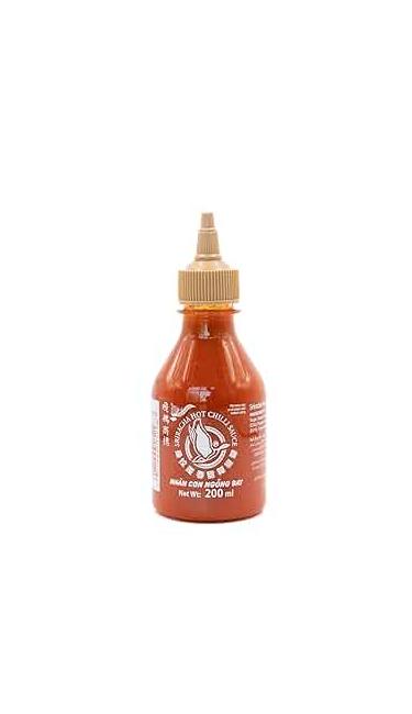 SRIRACHA CHILI SAUCE GARLIC ( NMSG ) 24X200ML