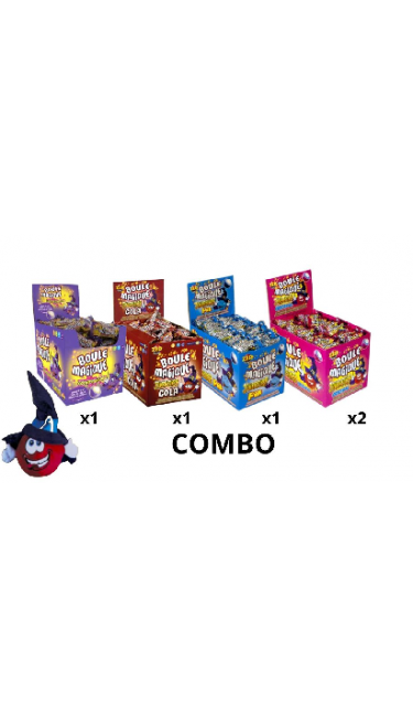 COMBO BOULE MAGIC (boules magique acidulée)
