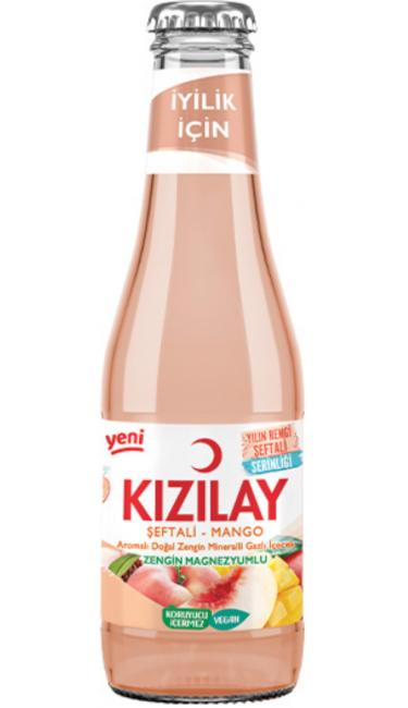 SODA SEFTALI-MANGO 24x200 ML ( eau pétillante pêche mangue)