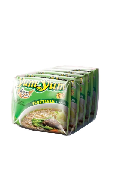 YUMYUM VEGETABLE  AROMALI 5x60GR (nouilles légumes)*