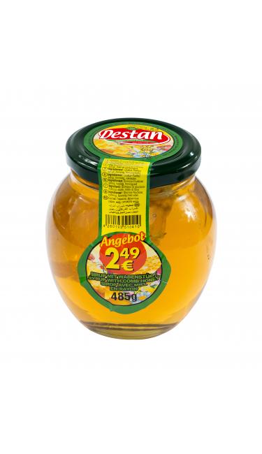 DESTAN BAL PETEKLI 485 GR (miel avec alvéole en pot)