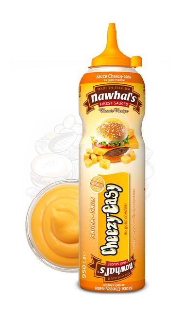 NAWHALS SAUCE CHEEZY EASY 950 GR
