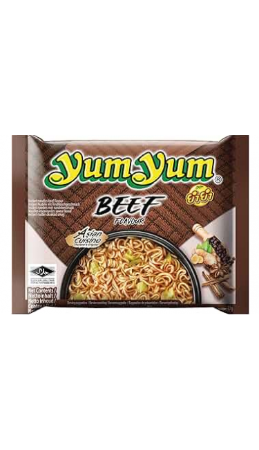 YUMYUM 60GR ET AROMALI (nouilles bœuf)