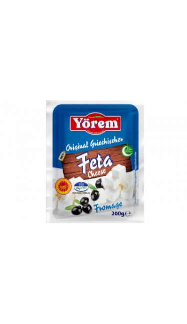 YOREM FETA PEYNIR 12X200 GR (fromage Feta)