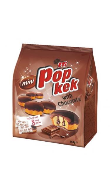 ETI POPKEK KAKAO 144 GR (mini-cakes nappés de chocolat)
