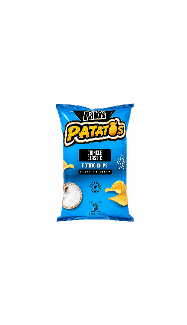 DOGUS PATOS PATATOS TIRTIKLI SADE 100GR (chips nature ondule )