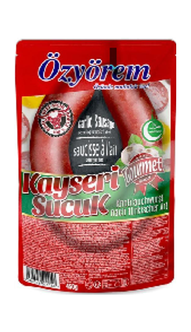 OZYOREM KAYSERI SUCUK  9X450 GR