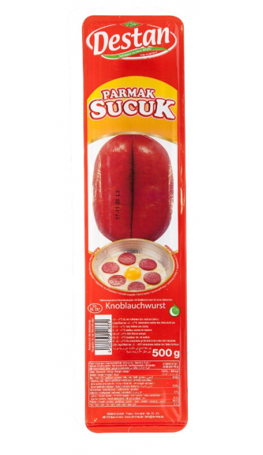 DESTAN PARMAK SUCUK 500 GR (saucisson turc)