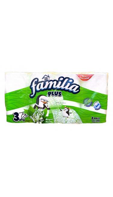FAMILIA TUVALET KAGITI MUGE OZLU  6x8RULO (papier toilette extrait de muguet)