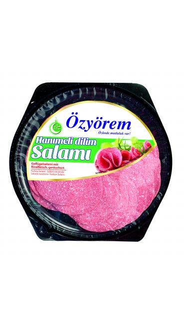 OZYOREM HANIMELI DILIM SALAMI 80 GR (tranches de salami)