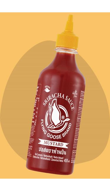 SRIRACHA MUSTARD SAUCE 12X455ML