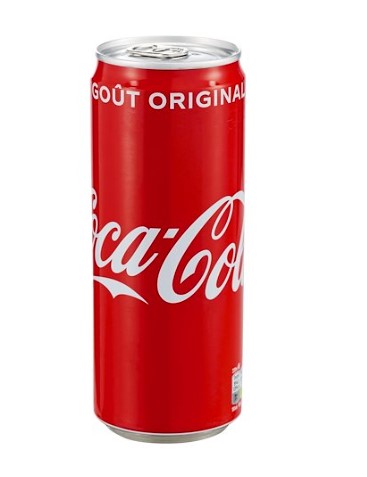 COCA COLA 330 ML SLIM CANETTE UA