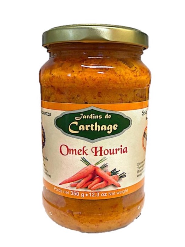 JDC OMEK HOURIA HAVUC SALATA 12x350GR (concassée de carottes épicée)