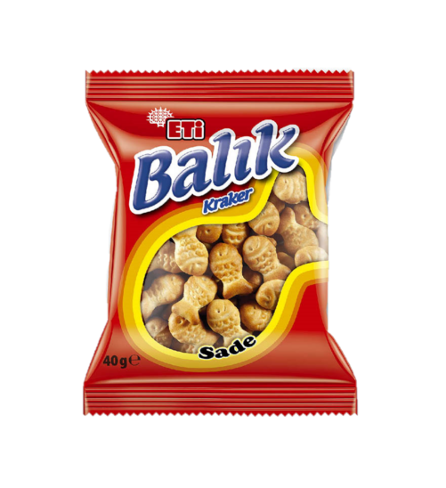 ETI BALIK KRAKER 110 GR (cracker en forme de poisson)