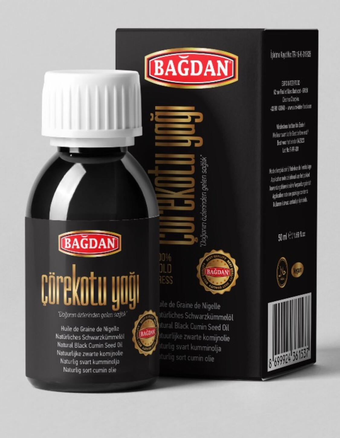 BAGDAN COREKOTU YAGI (12x 50ml) (huile de graine de nigelle)