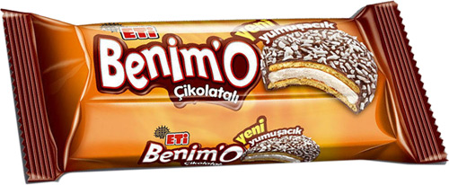 ETI BENIMO (BISCUIT AU CHOCOLAT , MARSHMALLOW ET NOIX DE COCO )